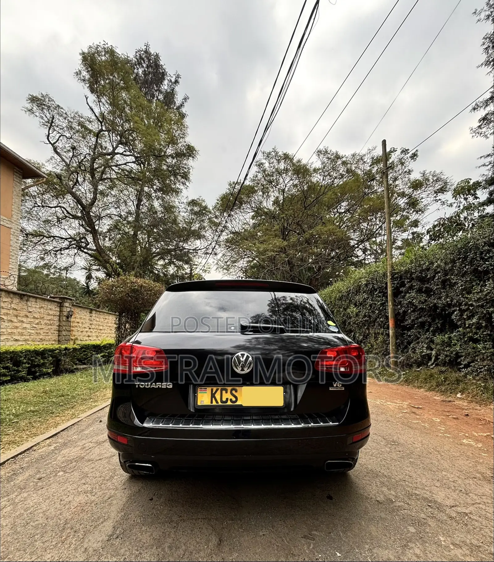 Volkswagen Touareg VR6 Executive 2011 Black