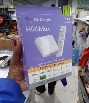 Android 14 Smart TV Box HD Streaming Media Player