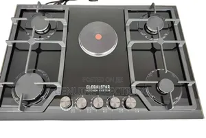 New Globalstar GS-5G23 Gas Stove( 4Gas+1) Hob Inbuilt Cooker