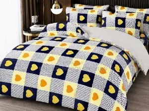Duvet Cover, Bedsheet 4 Pillowcases