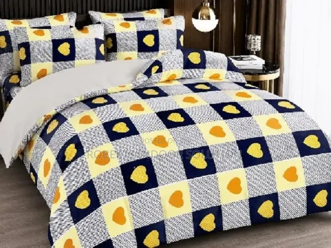 Duvet Cover, Bedsheet 4 Pillowcases