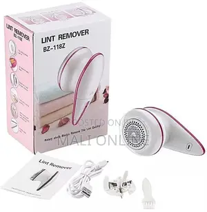 Electric Lint Remover Fabric Shaver Rechargeable 6-Blade Fuzz Trimmer