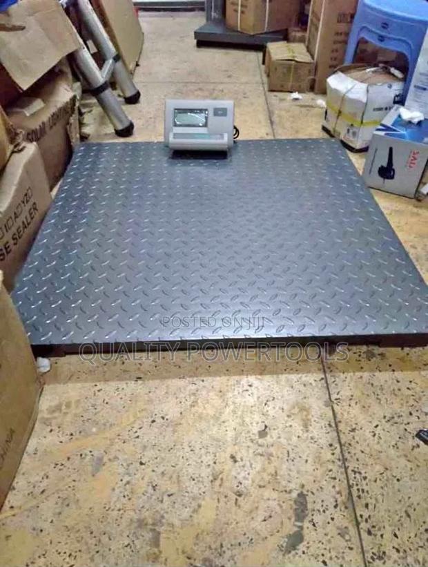 1. 2 M by 1. 2 M 1 Tonne Platform Scale