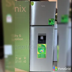 SYINIX Double Door Refrigerator 257 Litres With Water Dispenser