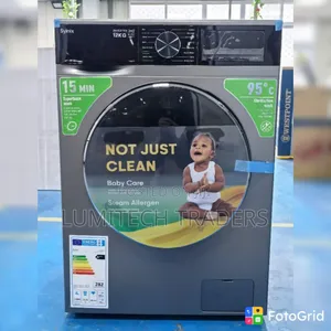 Syinix Front Load 8kg Fully Automatic Washing Machine ( Wash and Spin)