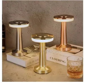 Rose Diamond Dumbbell Shape Lamp