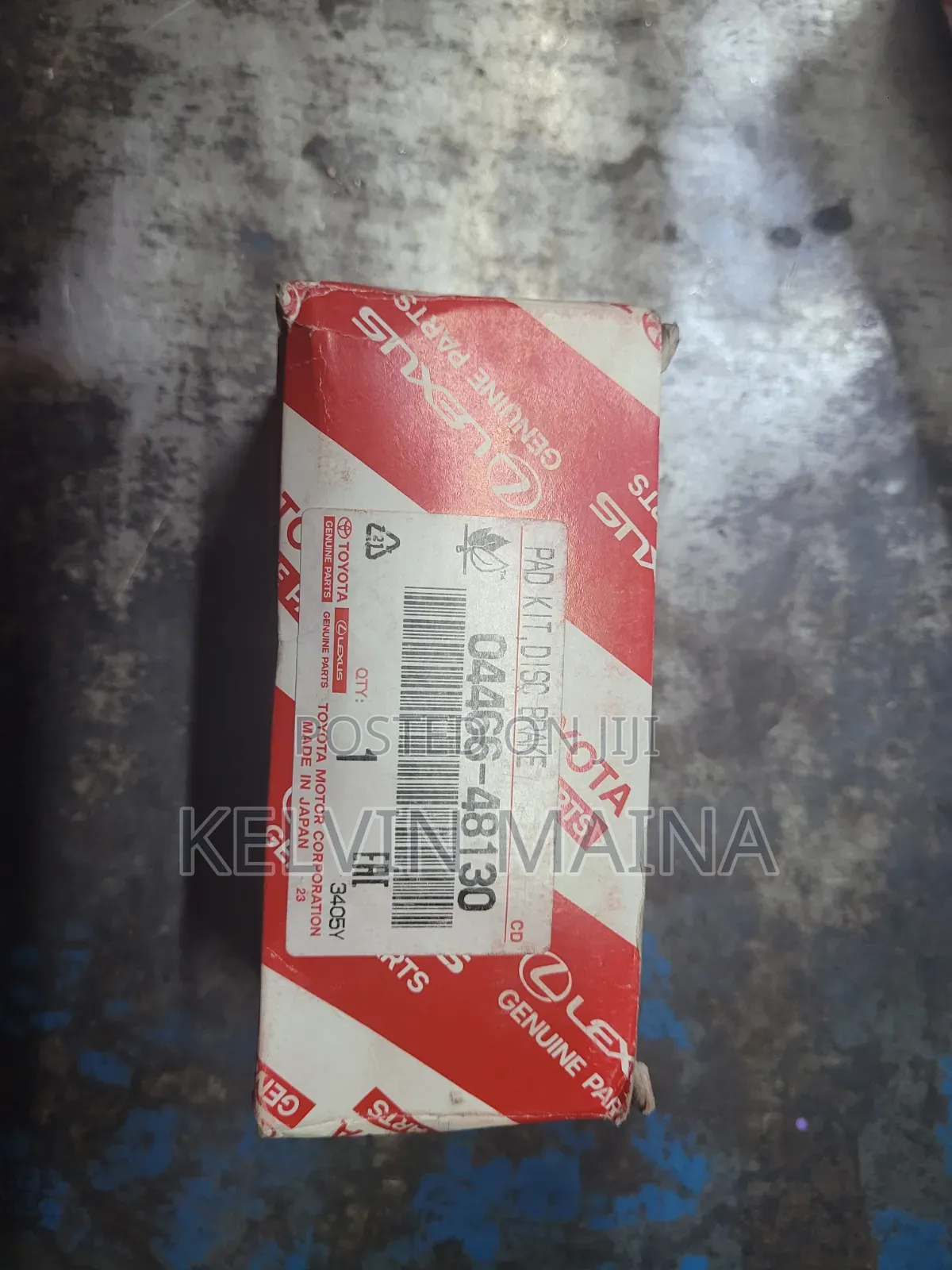 Brake Pad Rear Lexus Genuine