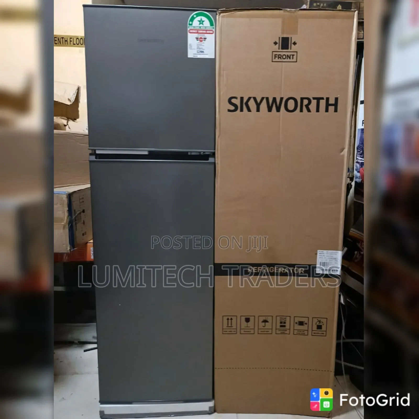 Skyworth 158 Litres Double Door Refrigerator