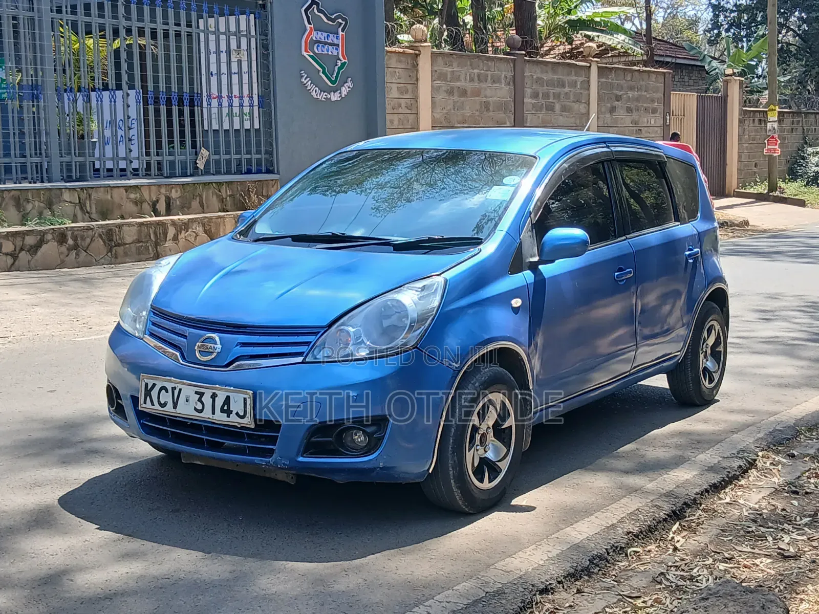 Nissan Note 2012 Blue