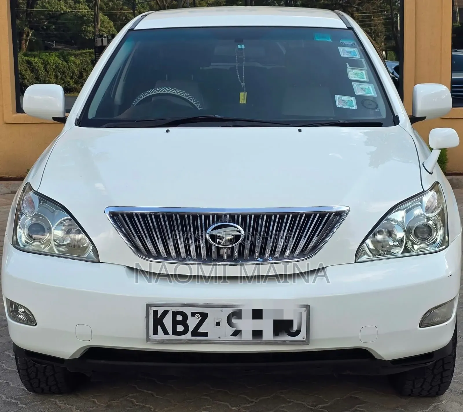 Toyota Harrier 2007 White