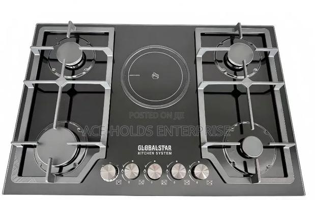 Globalstar GS-5G23 4+1 Gas Hob Cooker – Built-In