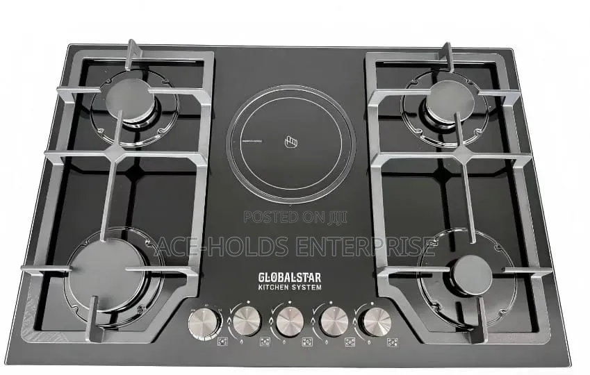 Globalstar GS-5G23 4+1 Gas Hob Cooker – Built-In