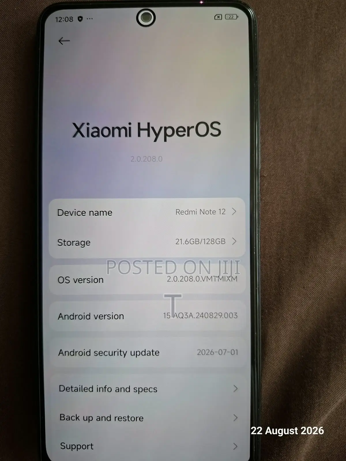 Realme 12 128 GB Blue