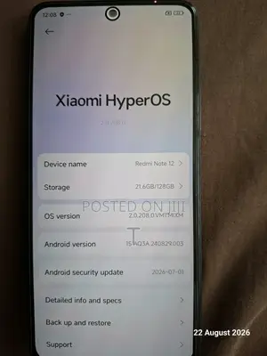 Realme 12 128 GB Blue