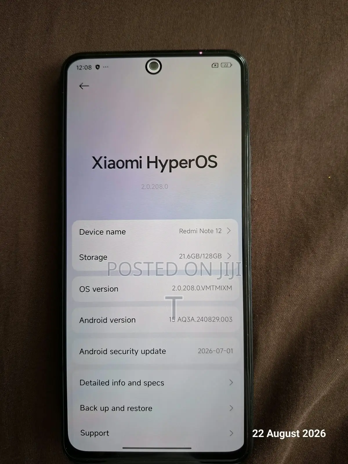 Realme 12 128 GB Blue