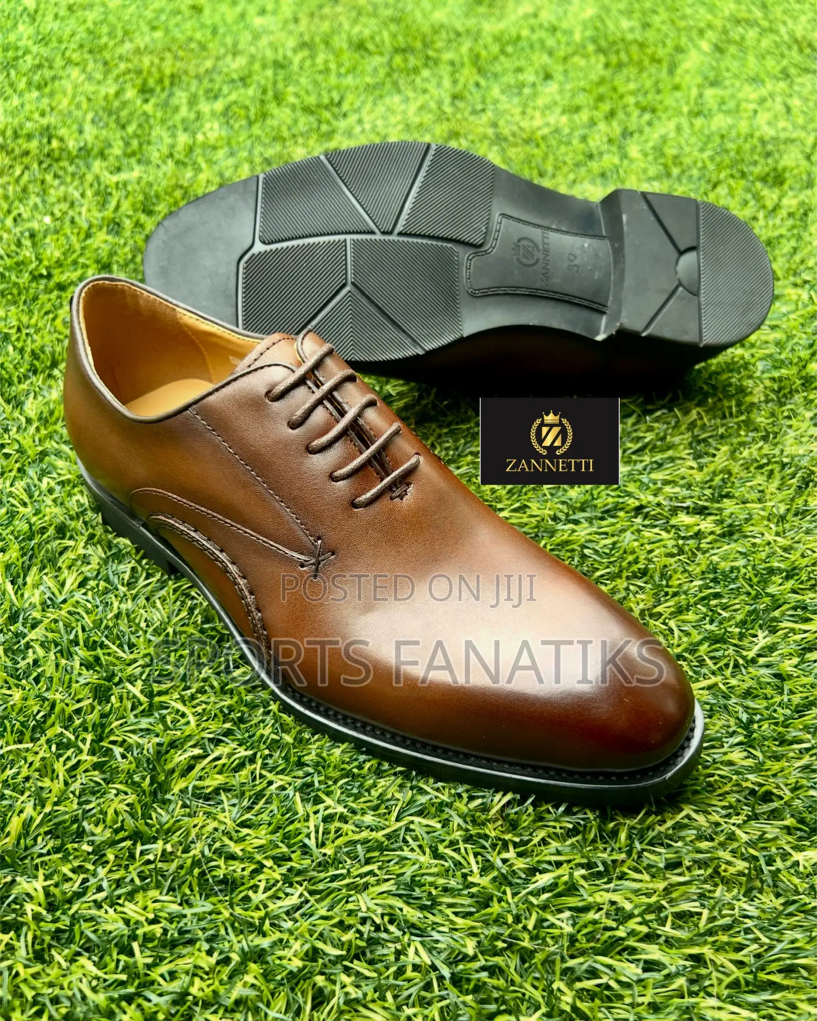 Genuine Leather Oxford Shoes