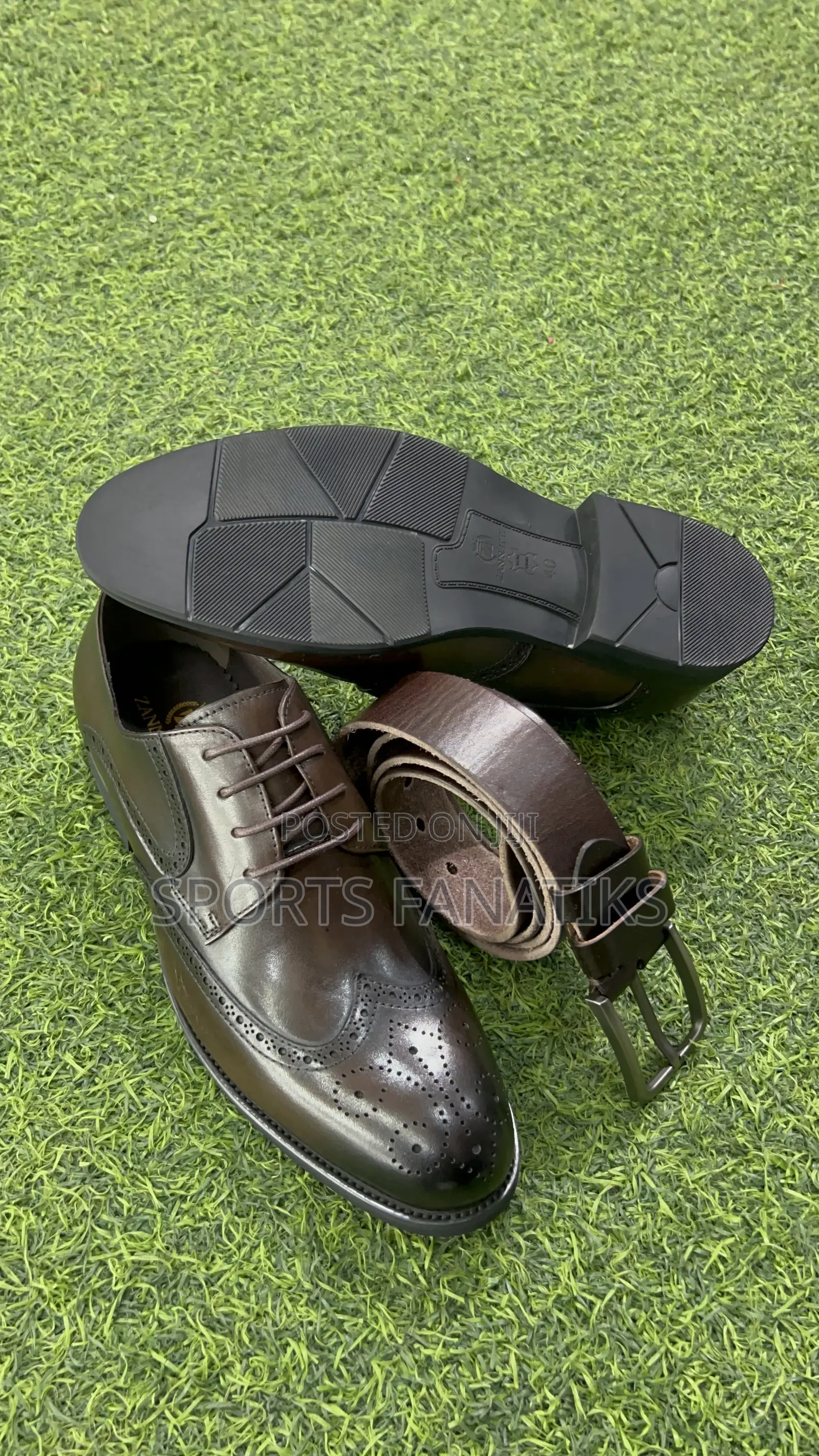 Genuine Leather Oxford Shoes