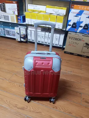 Pink Jazz Power Hard-Shell Travel Suitcase