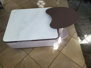 Multifunctional Coffee Table With Side Stool