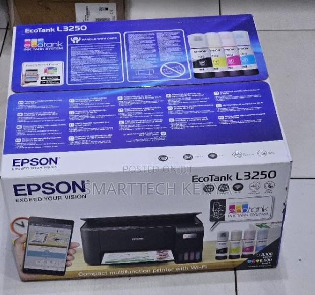 Epson EcoTank L3250 Color Printer With WiFi Print Scan Copy