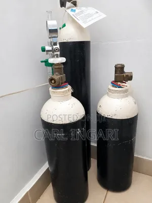 3 Oxygen Cylinders (1.36m3 Each) Plus 2 Regulators at Sh28,000