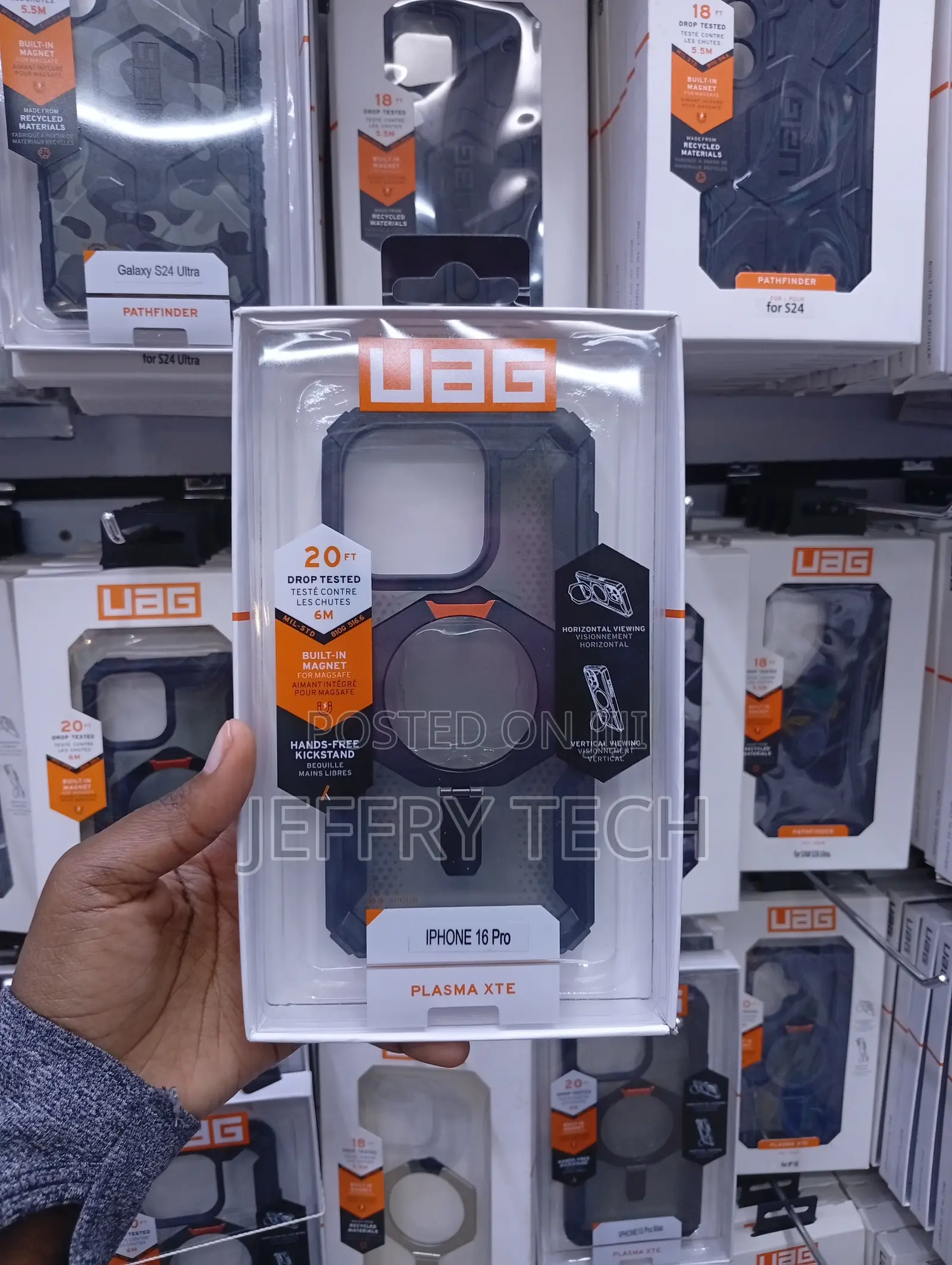 Armor Gear MagSafe Case in Packaged for the Apple iPhone 16 Pro.