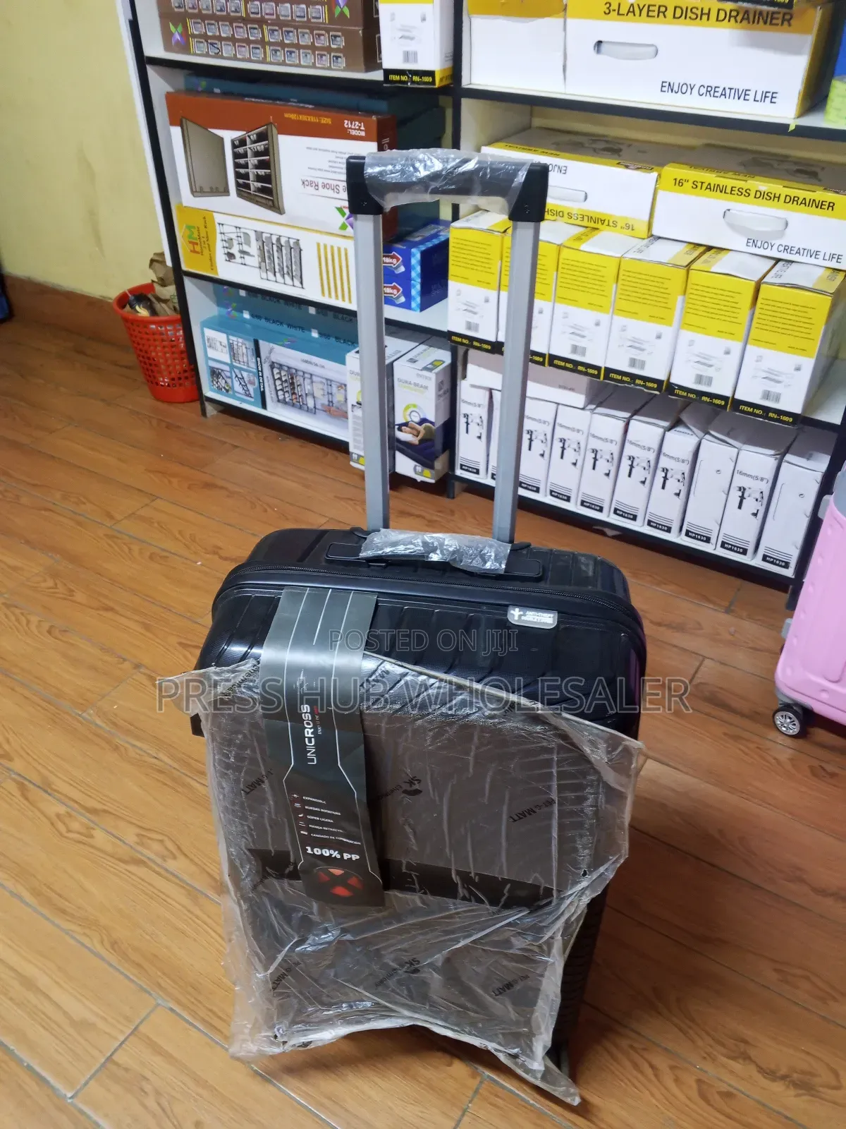 Unbreakable Rubber PP Suitcase Set