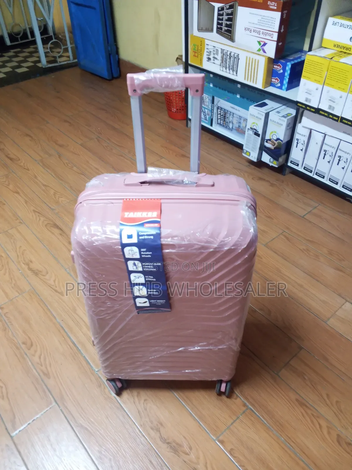 Unbreakable Rubber PP Suitcase Set Medium