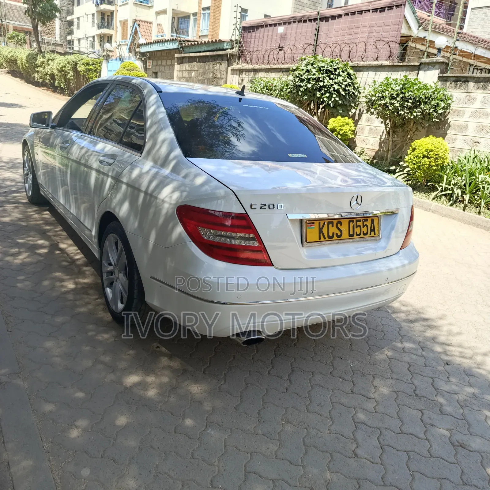 Mercedes-Benz C200 2012 White