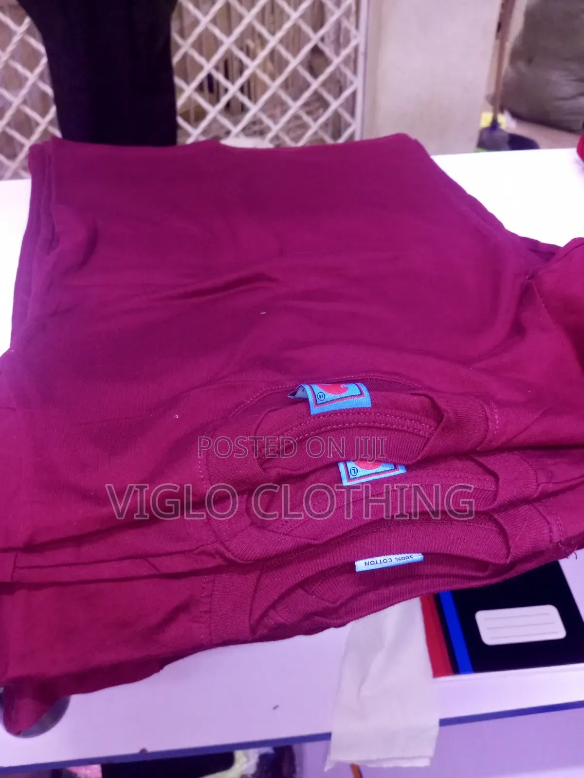 Wholesale Maroon Kids Roundnecks