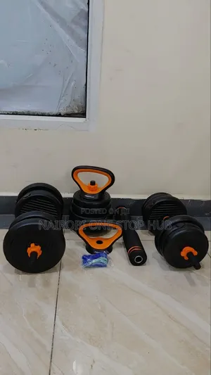 6-in-1 Kettlebell 50KG Dumbbell
