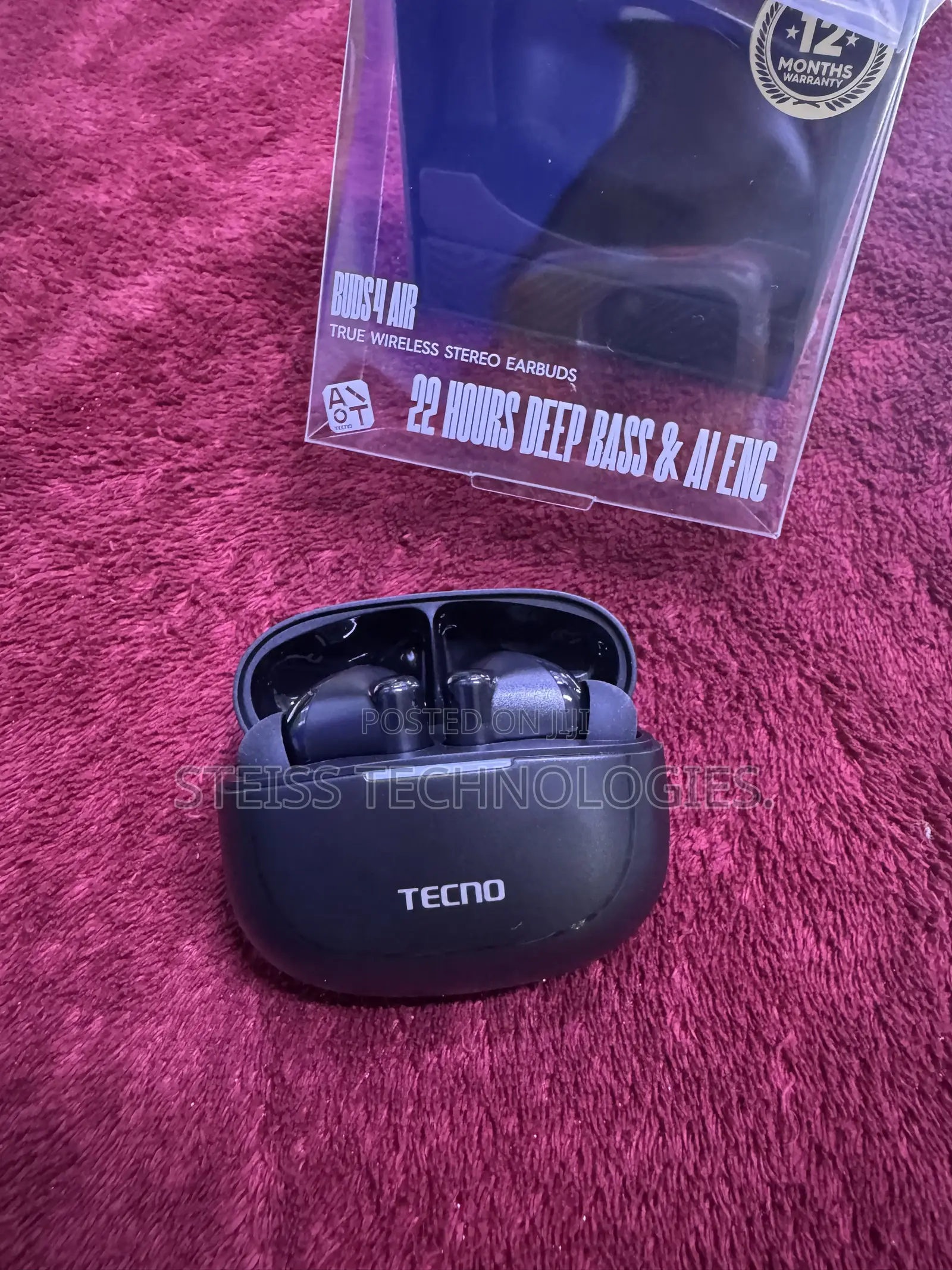 Tecno Wireless Buds 4 Air Earbuds