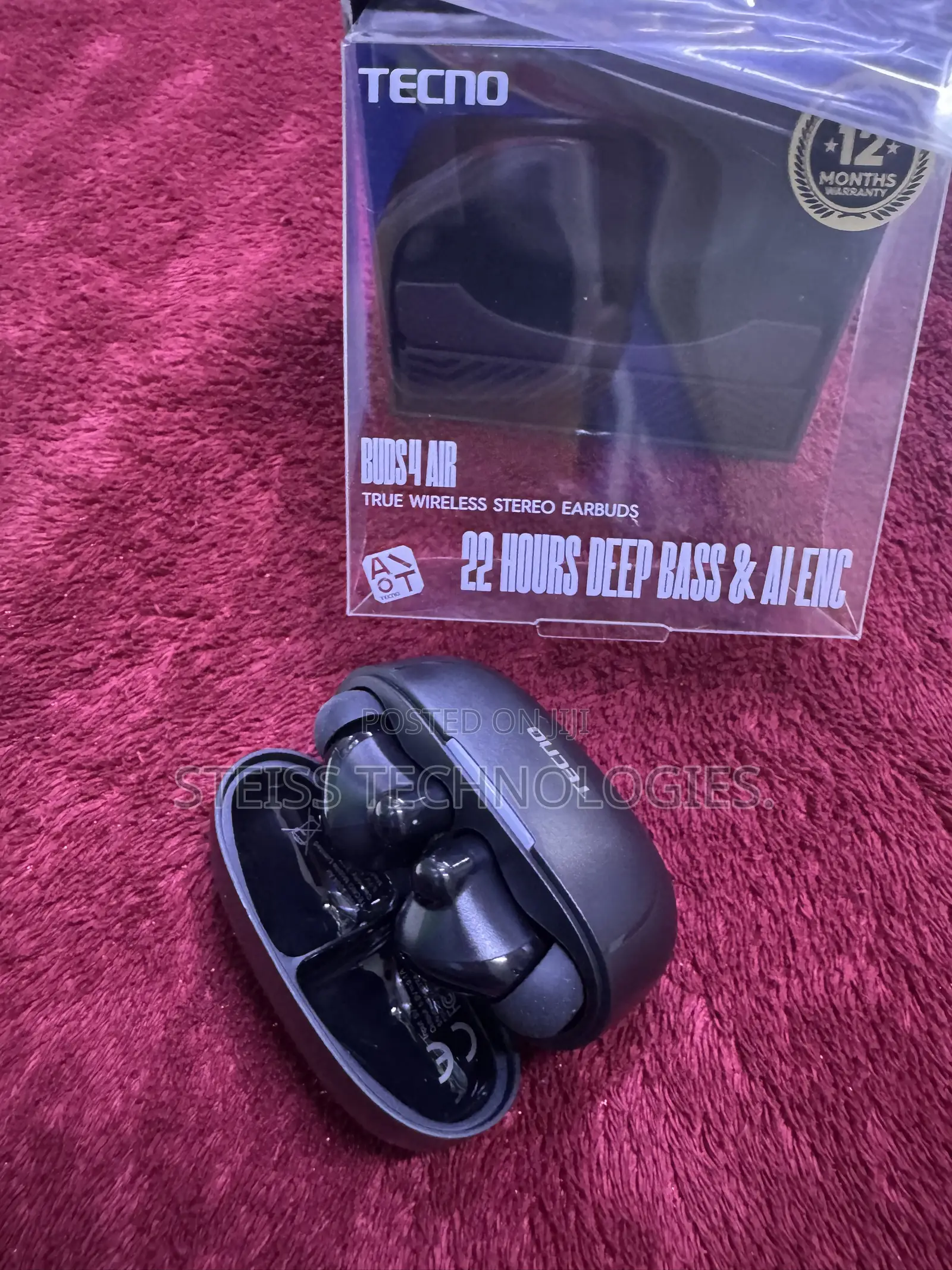 Tecno Wireless Buds 4 Air Earbuds
