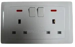 Elec Twin Socket Switch 13a 13a Ts