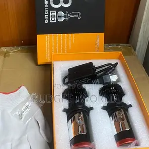 Y8 H4 LED Headlights – 30,000LM High/Low Beam Projector Bulbs