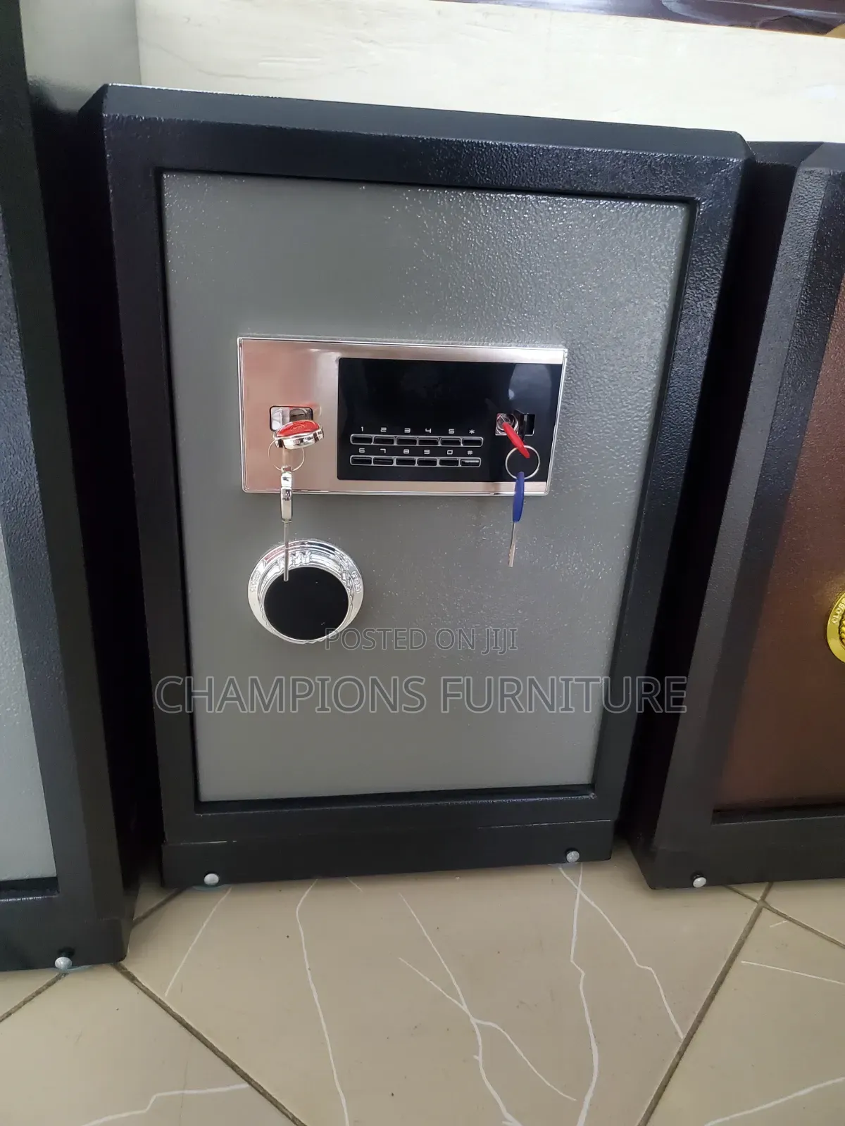 Heavy Duty 60KGs Fireproof Safe With Lockbox Compartment