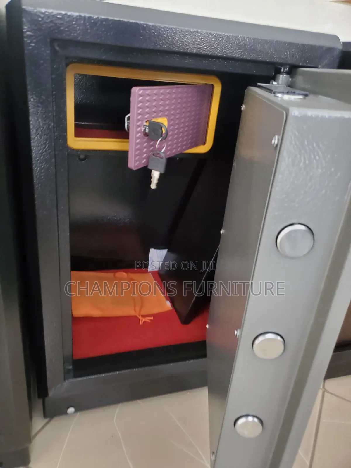 Heavy Duty 60KGs Fireproof Safe With Lockbox Compartment