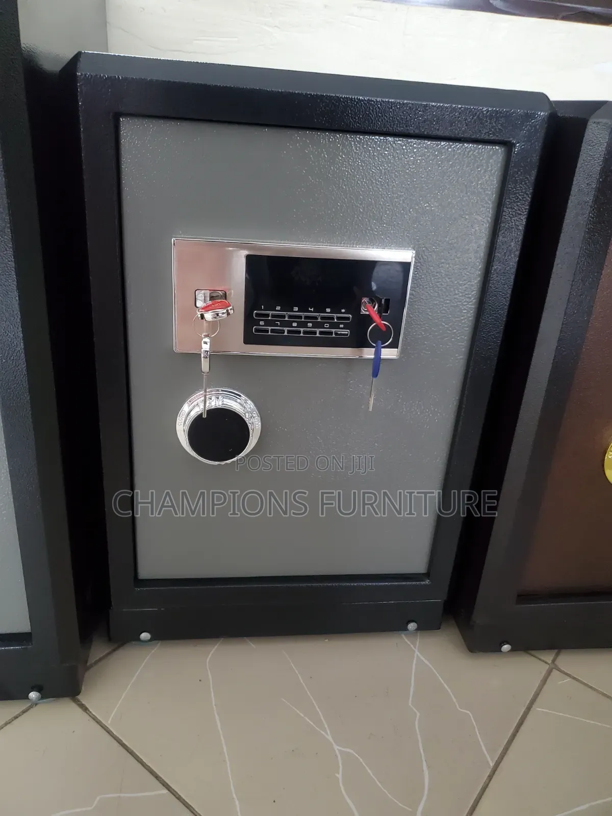 Heavy Duty 60KGs Fireproof Safe With Lockbox Compartment
