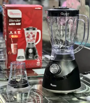 Ramtons RM/764 2-in-1 Blender With Grinder – 600W