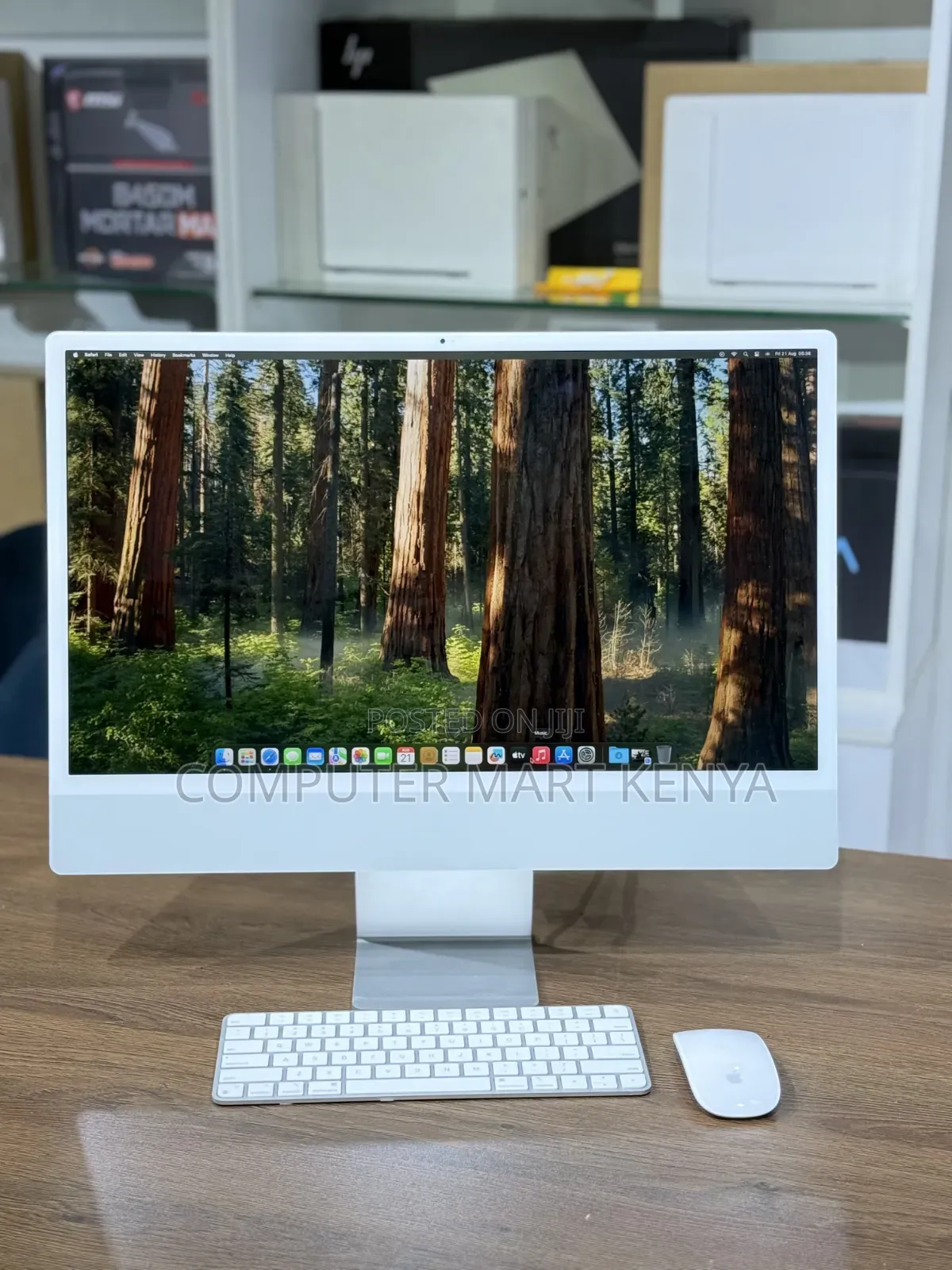 New Desktop Computer Apple iMac M4 24GB Apple M4 SSD 512GB