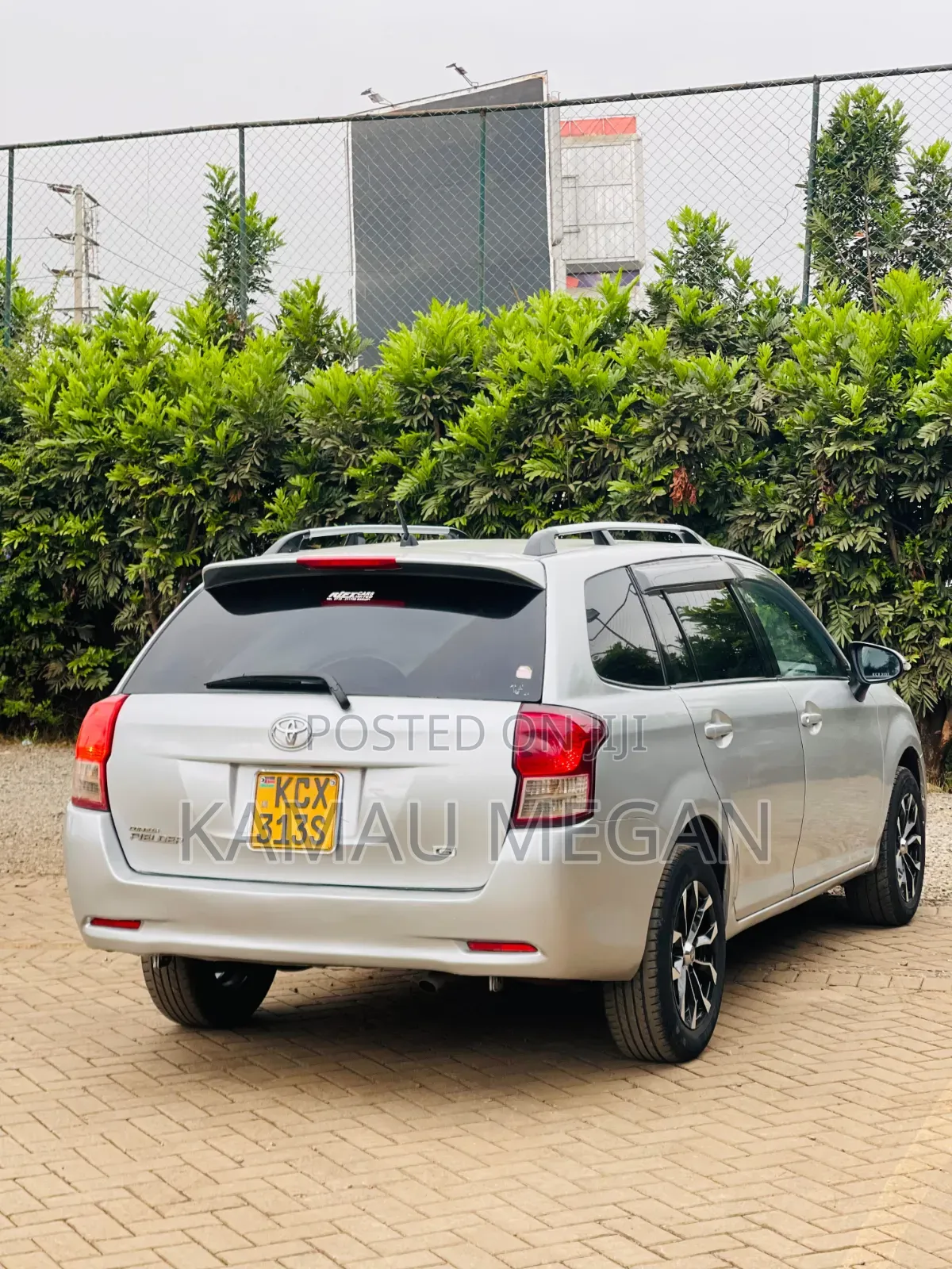 Toyota Corolla Fielder 2012 Silver