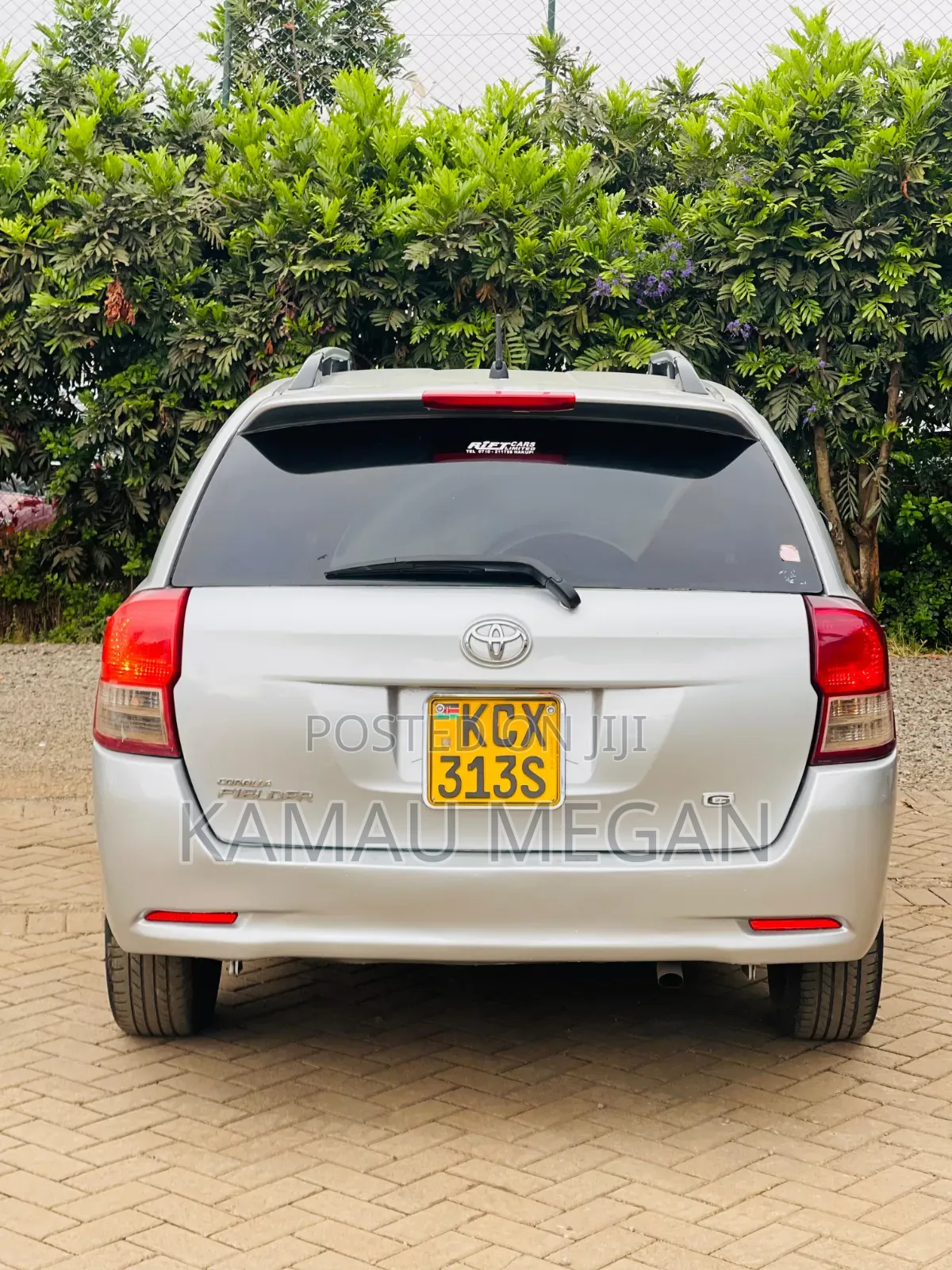 Toyota Corolla Fielder 2012 Silver