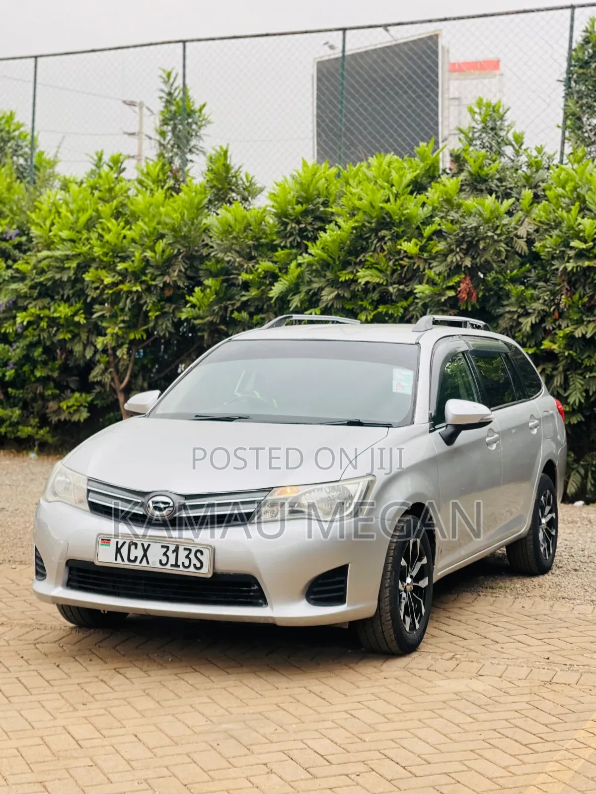 Toyota Corolla Fielder 2012 Silver