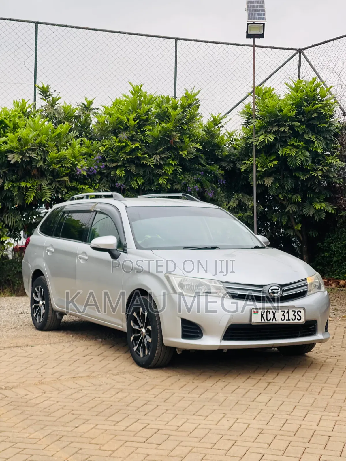 Toyota Corolla Fielder 2012 Silver