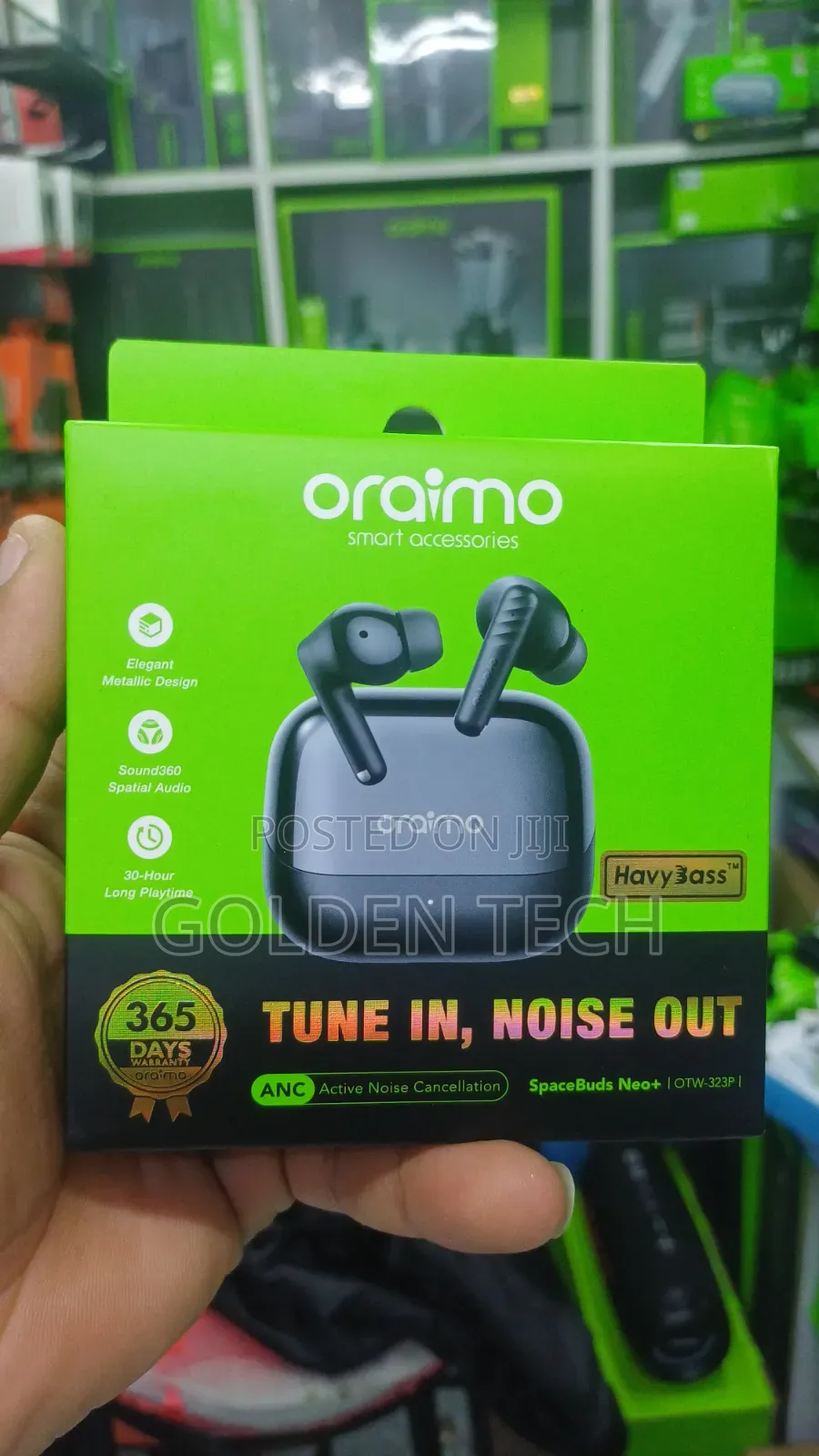 Oraimo SpaceBuds Neo Plus ANC OTW-323P