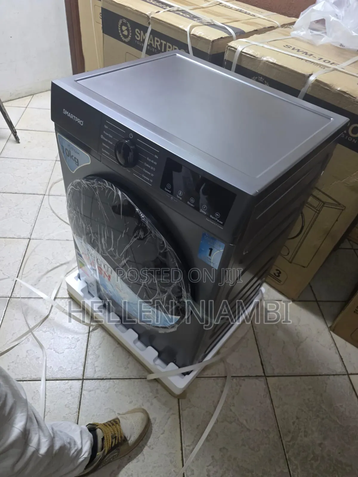 Smartpro 10kg Front Load Full Automatic Washing Machine