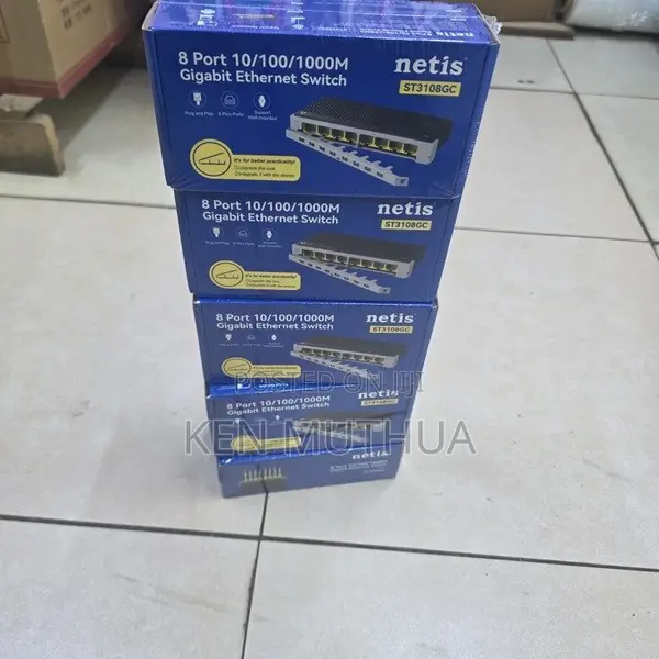 Netis ST3108GC 8-Port 1000Mbps Gigabit Ethernet Network Switch