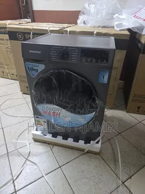 SMARTPRO SWM-10FL 10kg Front Load Washing Machine With Steam Wash