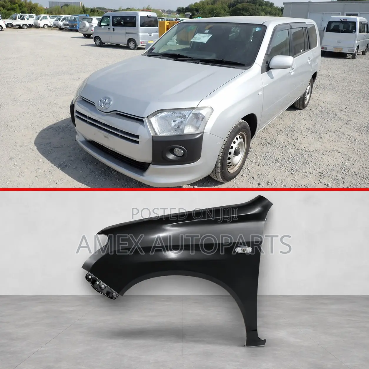 Front Fender Toyota Probox Succeed 2015 Onwards