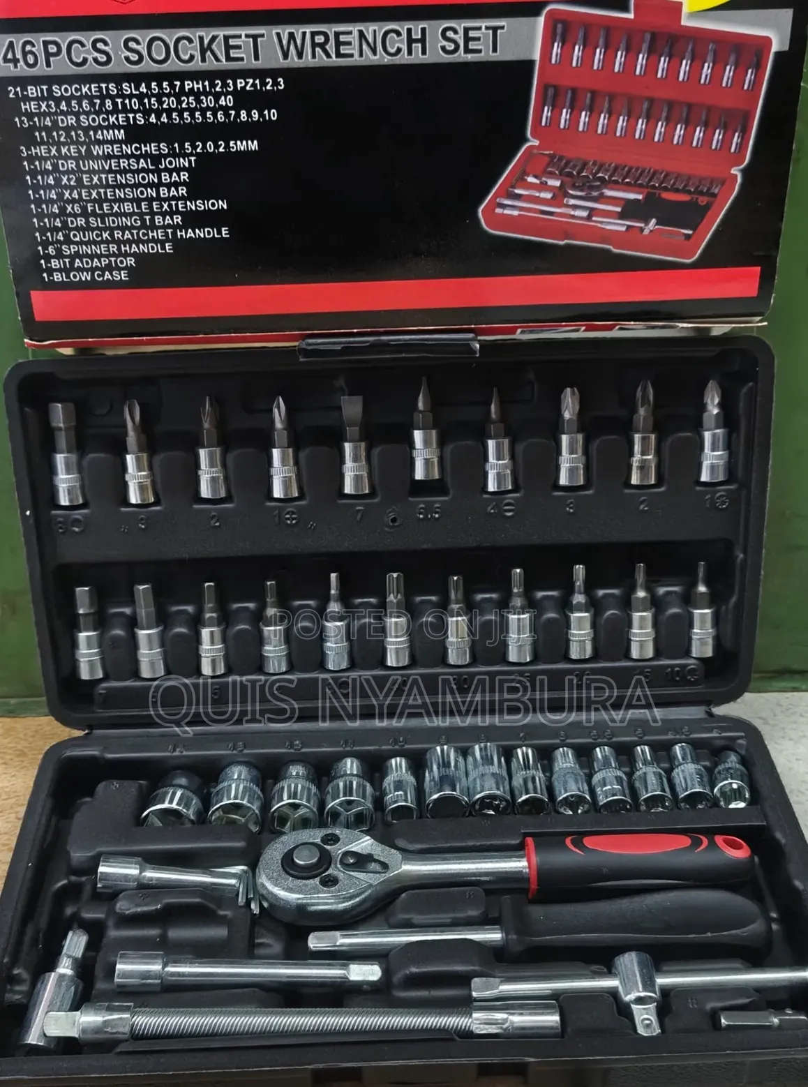 46pcs Socket Wrench Set/ Socket Wrench